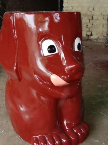 Dog Shaped Dustbin