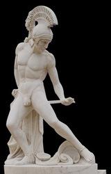 Marble Roman Sculpture, for Garden, Gifting, Home, Office, Pattern : Non Printed, Printed