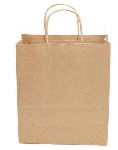 Eco Friendly Paper Bag, for Shopping, Pattern : Plain