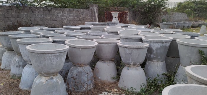 Cement Garden Pot Buy cement garden pot for best price at INR 4.50 k