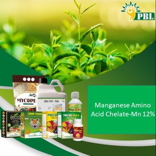 Manganese Amino Acid Chelate-Mn 12%, for Plant Growth, Form : Powder