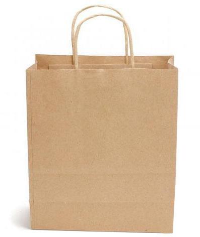 15X22 cm Brown Paper Bag, Pattern : Plain