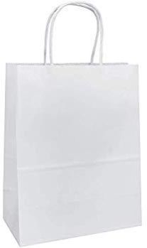 15X22 Cm White Paper Bag