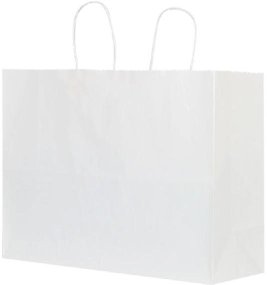 20X42 Cm White Paper Bag