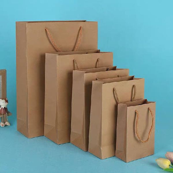Brown Plain Paper Bag, Size : Multisize