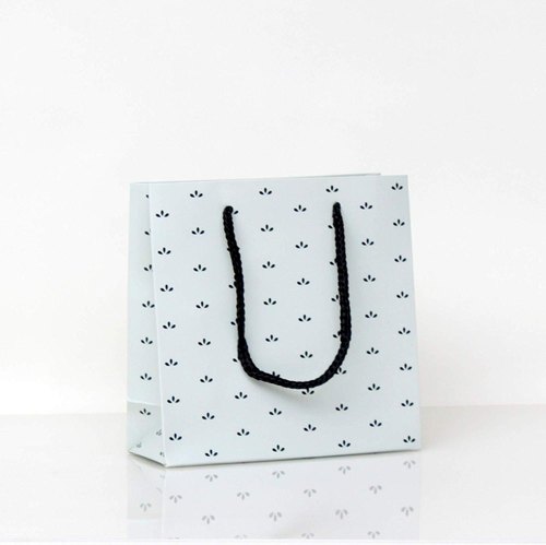 White Printed Paper Bag, for Shoppimg