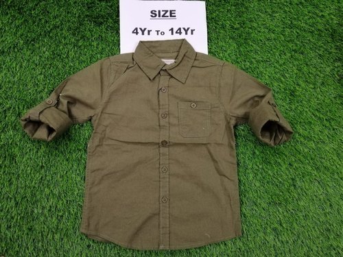 Boys Party Wear Cotton Shirt