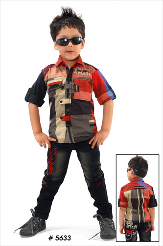 Printed Cotton Boys Party Wear Dress, Feature : Anti-Wrinkle, Comfortable