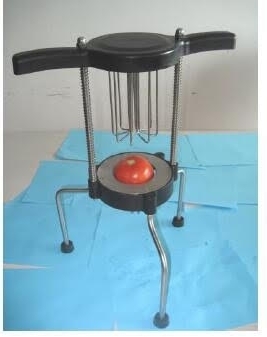 Stainless Steel Tomato Cutter, Color : Grey