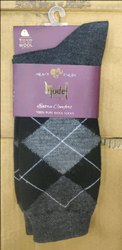 Checked Unisex Thermal Socks, Color : Black, Blue, Green, Grey, Red, White