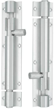 Aluminium Aluminum Tower Bolt, Color : Silver