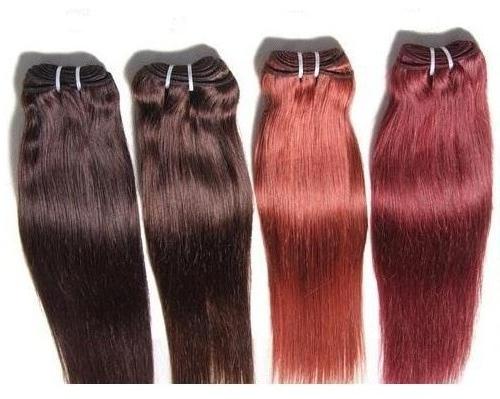 Coloured Straight Hair, for Parlour, Personal, Length : 10-20Inch