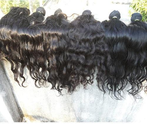 Raw Unprocessed Hair, For Parlour, Personal, Style : Curly, Wavy