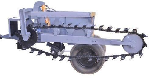 Side Trolley Trench Digger