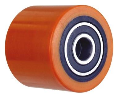 Rubber Polyurethane Rollers, Color : Orange
