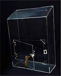 Rectangle Acrylic Drop Box