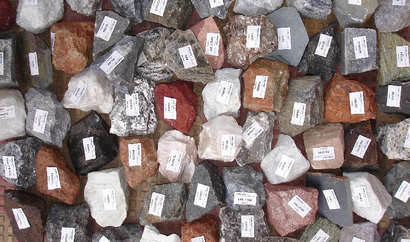 loose specimens rocks
