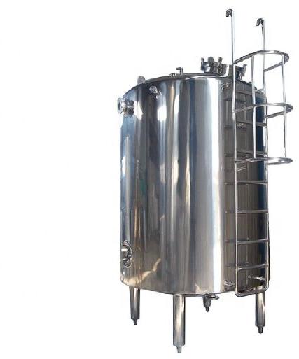 Polished Stainless Steel Food Storage Tank, Capacity : 1000-5000L