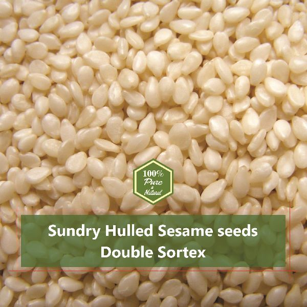 Sundry Hulled Sesame seeds Double Sortex