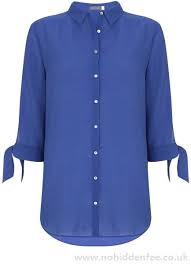 Plain Ladies Georgette Shirt, Size : M