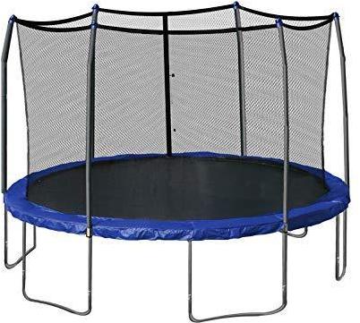 Trampoline Safety Net, Color : Black Blue
