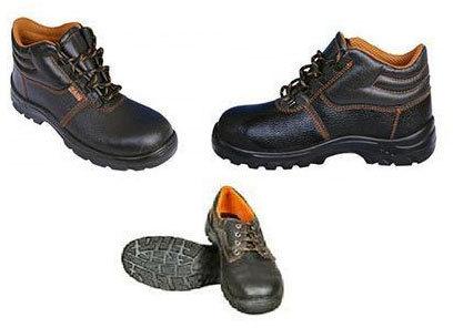 Leather industrial safety shoes, Feature : Anti-Skid, Anti-Static, Oil Resistant, Puncture Resistant