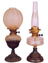 Coated Metal Antique Kerosene Lamps, for Home, Hotel, Restaurant