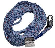 Blue Lifeline Rope, Length : 1000 mm/reel, 1500 mm/reel, 500 mm/reel, 2500 mm/reel, 2000 mm/reel