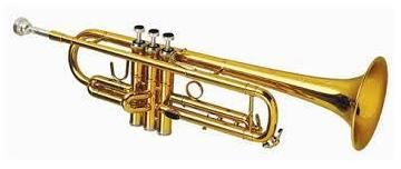 Brass Trumpet, Color : Golden