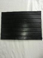 Grooved rubber sole plate, Size : 8inch