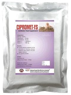 CIPROMET-FS Poultry Feed Supplement, Form : Powder