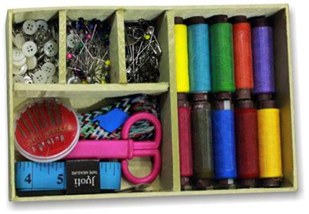 Sewing Kit Box, for Garments Industry