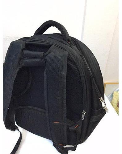 Polyester Plain Black Travel Backpack, Capacity : 10 to 15 Kg