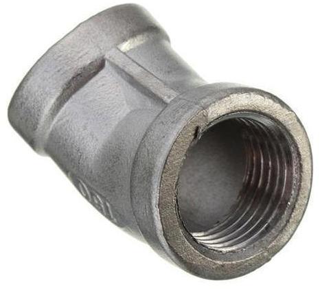 Mild Steel 45 Deg Threaded Elbow, Feature : Durable, Corrosion Proof, High Tensile
