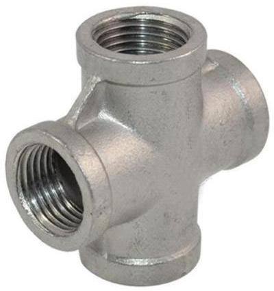 Stainless Steel Threaded Equal Cross, Feature : Durable, Corrosion Proof, High Tensile
