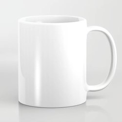 White Plastic Coffee Cup