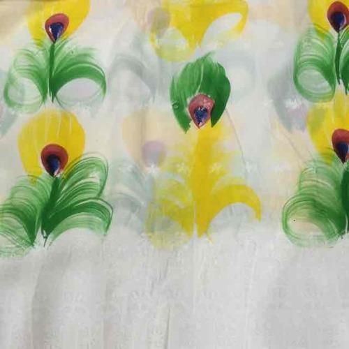 cotton embroidery & Chikan Embroidery Fabric Retailer Chinky Fabric