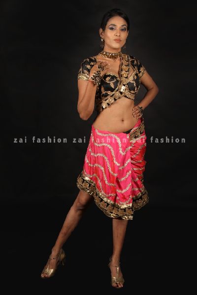 Tollywood Short Saree Costume