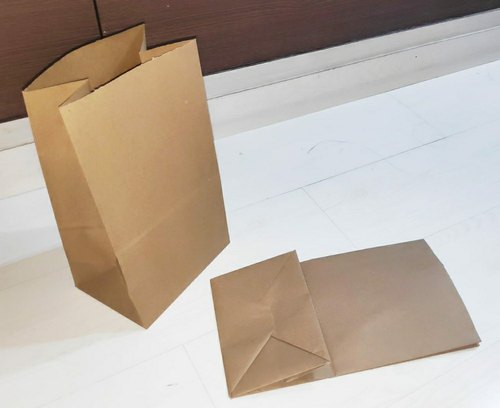 OCC Papter Paper Bags, for Gift Packaging, Shopping, Pattern : Plain
