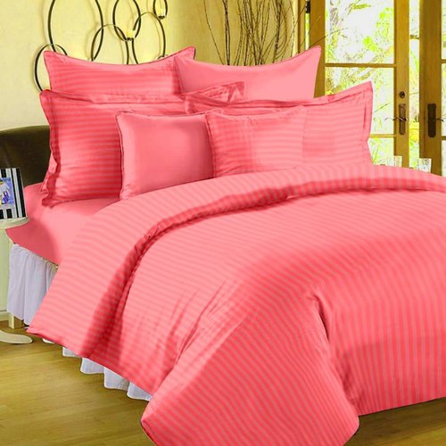 Cotton Printed Satin Bed Sheets, Color : White, Pink, Red, Yellow