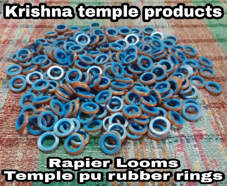 Rapier looms temple pu rubber rings