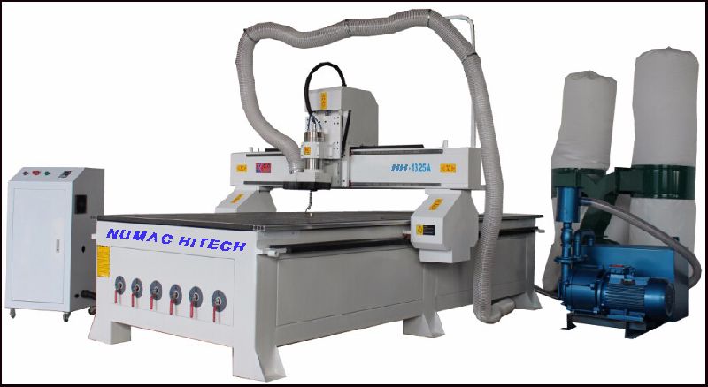 CNC Router With Vacuum Table, for Wood, Acrylic, Plastic, Aluminium, copper, Brass, MDF, corian materials