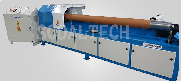 SODALTECH Electric Paper Core Cutting Machine, Certification : ISO 9001:2015