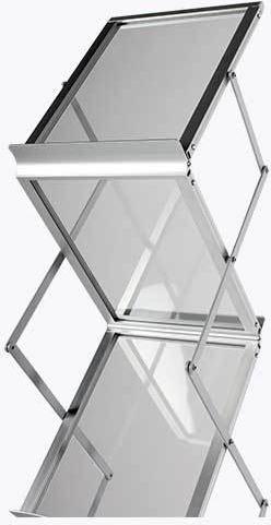 Aluminum Brochure Stand