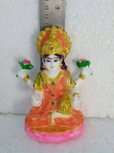 Polyrasin laxmi statue, Color : Multicolor