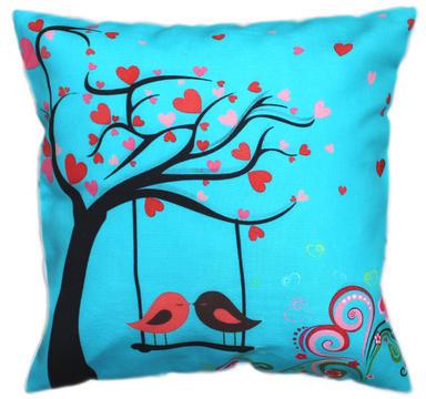 Rectangular Cotton Printed Cushion Cover, for Bed, Style : Plain