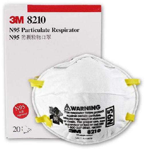 3M Particulate Respirator 8210, N95 Mask