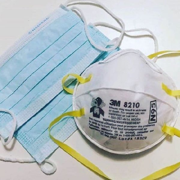 Non Woven N95 Particulate Respirator, Brand Name : 3M