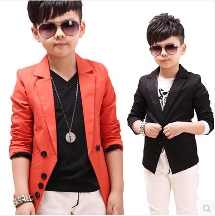 Cotton Plain Kids Casual Blazer, Size : M