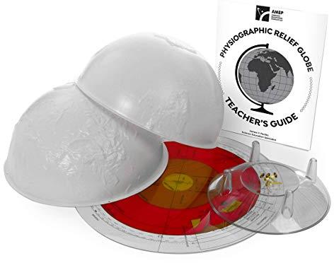 Polished Physiographic Relief Globe, for Library, Packaging Type : Cartoon